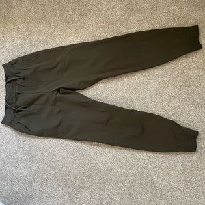Lululemon Olive Green ABC Joggers Shorter